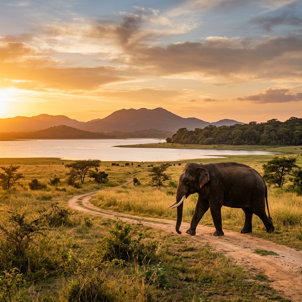 Minneriya Elephants